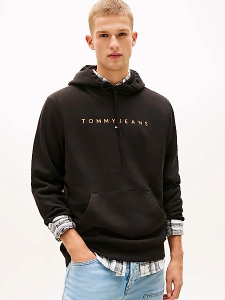 Tommy Jeans Hoodie "TJM REG LINEAR LOGO HOODIE EXT", mit Logo-Stickerei günstig online kaufen