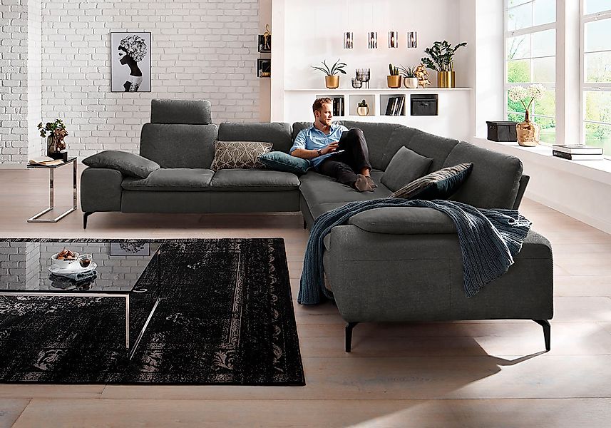 W.SCHILLIG Ecksofa »valentinoo, Designsofa, elegant und bequem, L-Form«, (S günstig online kaufen