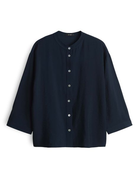 OPUS Hemdbluse FANARI aus nachhaltigem Viskosemix günstig online kaufen