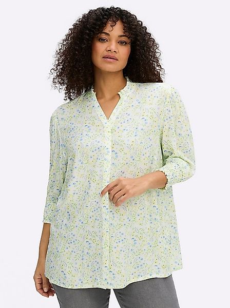 Sheego Klassische Bluse 3/4-Arm-Bluse 3/4-Arm günstig online kaufen