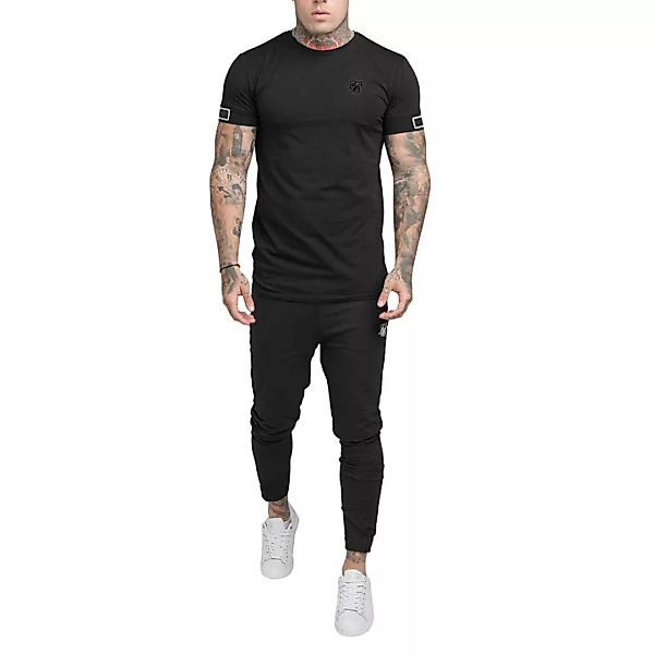 Siksilk Active Cuff Gym Kurzärmeliges T-shirt M Black günstig online kaufen