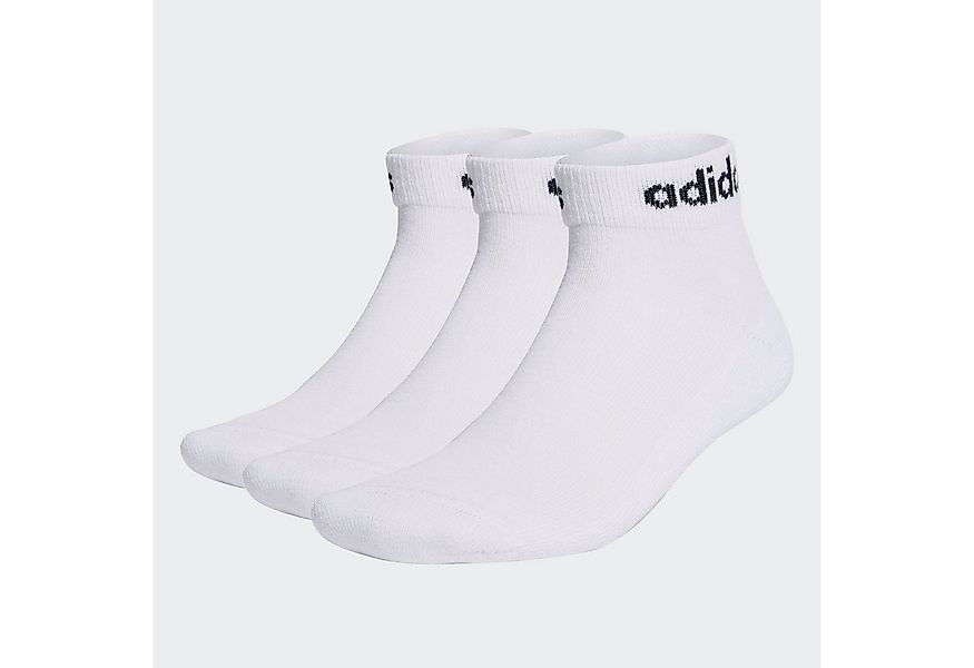 adidas Performance Funktionssocken LINEAR CUSHIONED ANKLE SOCKEN, 3 PAAR (3 günstig online kaufen