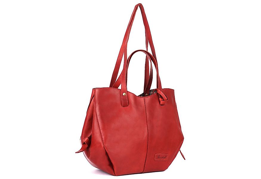 Benthill Umhängetasche Damen Echt Leder Umhängetasche Shopper Vintage Schul günstig online kaufen