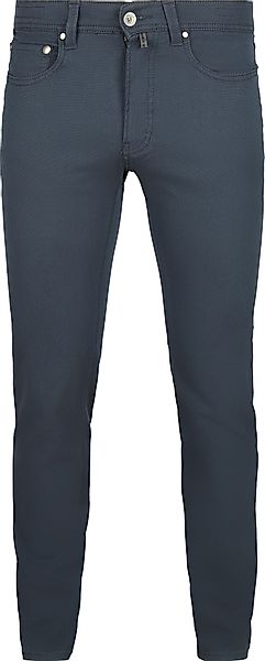 Pierre Cardin Hose Lyon Futureflex Peony Blau - Größe W 35 - L 30 günstig online kaufen