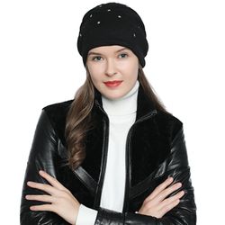 DonDon Beanie Damen Slouch mit Print günstig online kaufen