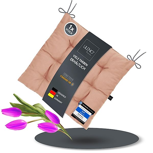 LILENO HOME Stuhlkissen Sitzkissen für Gartenstuhl, günstig online kaufen