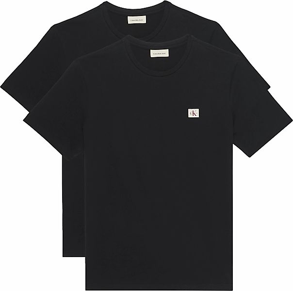 Calvin Klein Jeans T-Shirt "SS BADGE TEE 2 PACK", (Packung, 2er-Pack), Mit günstig online kaufen