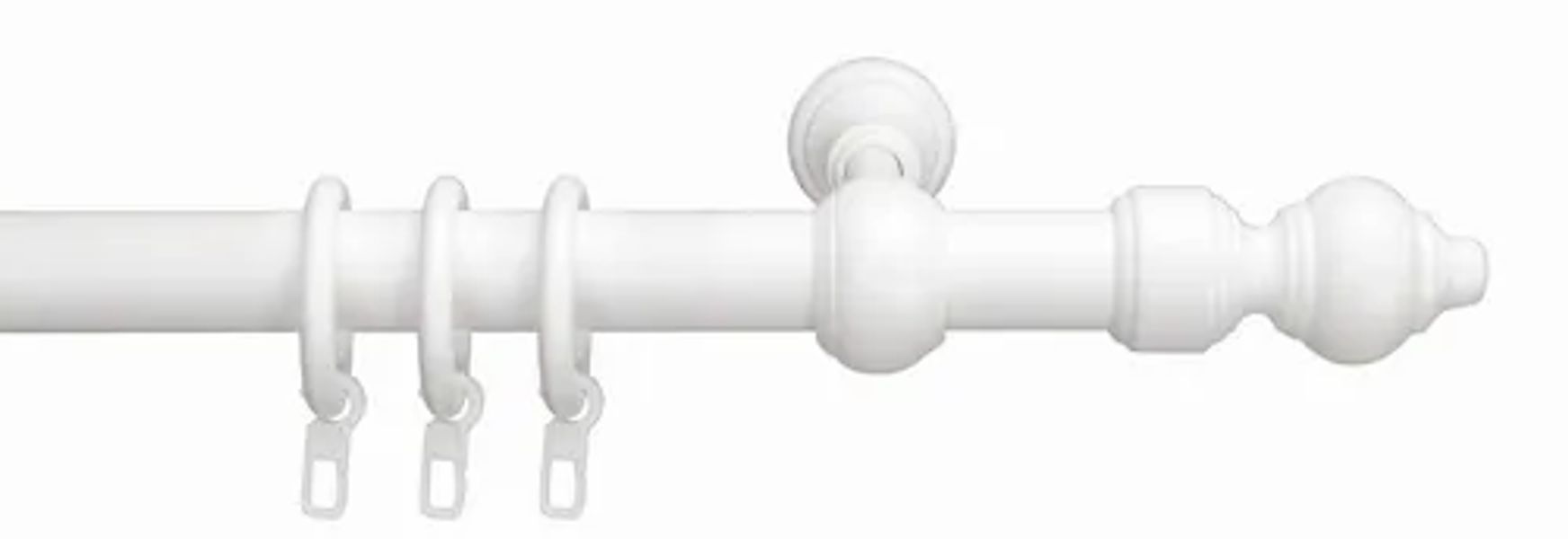 Liedeco Gardinenstange »Thüringen« Ø 28 mm 1 läufig-läufig Fixmaß günstig online kaufen