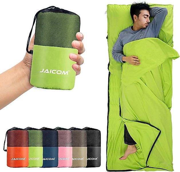LuxusKollektion Campingstuhl Hüttenschlafsack Ultraleichter Seideschlafsack günstig online kaufen
