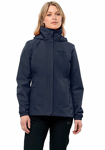 Jack Wolfskin Regenjacke "STORMY POINT 2L JKT W" mit Kapuze Wasserdicht, wi günstig online kaufen