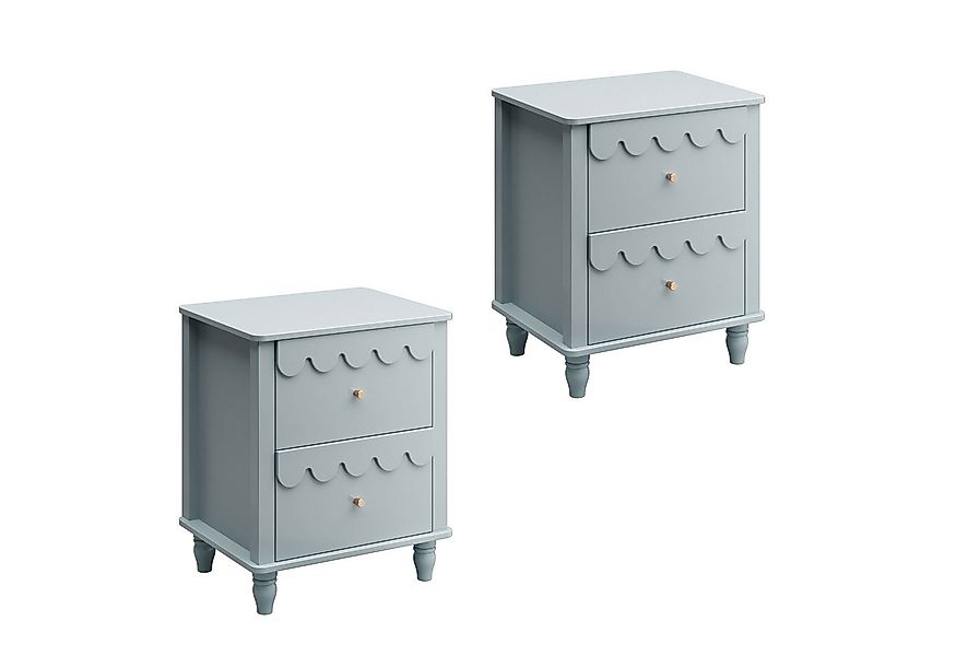 UEV Nachttisch 2er Set, Kinder Nachtschrank, Beistellschrank (Nachtkommode günstig online kaufen