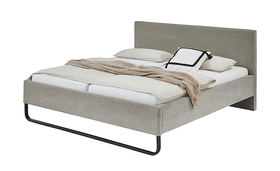 Polsterbett  Stowe ¦ grau ¦ Maße (cm): B: 191 H: 100 Betten > Polsterbetten günstig online kaufen