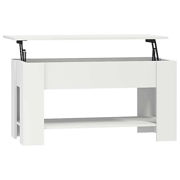 vidaXL Couchtisch Couchtisch Weiß 101x49x52 cm günstig online kaufen