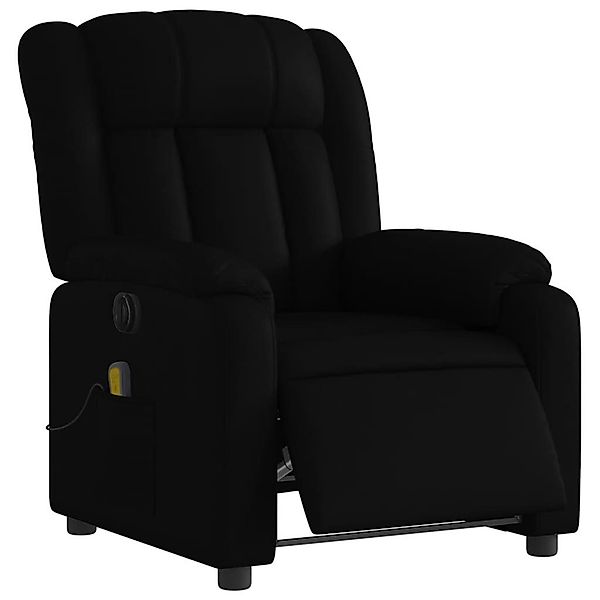 vidaXL Sessel Massagesessel Elektrisch Schwarz Kunstleder günstig online kaufen