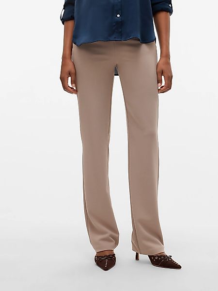 Vero Moda Anzughose "VMZAMIRA MW SLIM STRAIGHT PANT NOOS" mit Gürtelschlauf günstig online kaufen