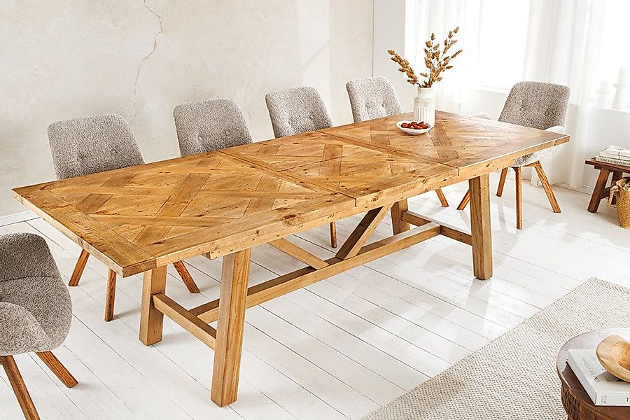 riess-ambiente Esstisch RIVIERA 180-240cm natur · Küchentisch aus Massivhol günstig online kaufen