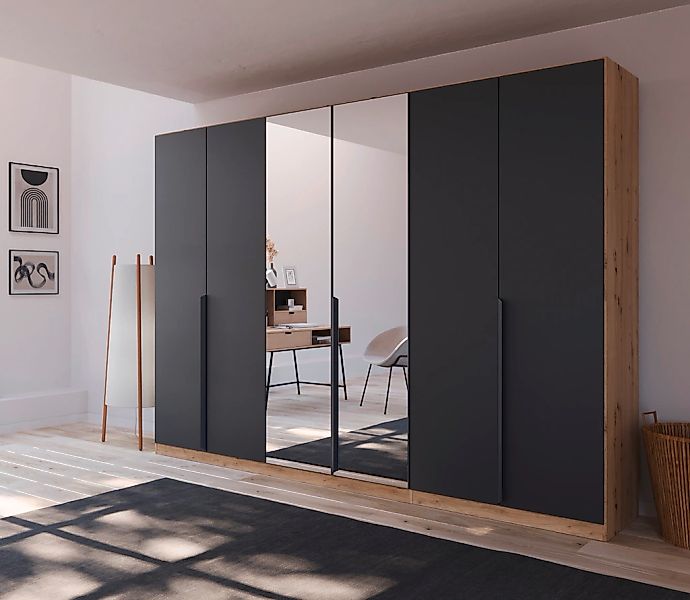rauch Drehtürenschrank "Kleiderschrank Schrank Garderobe Ankleide DARK&WOOD günstig online kaufen