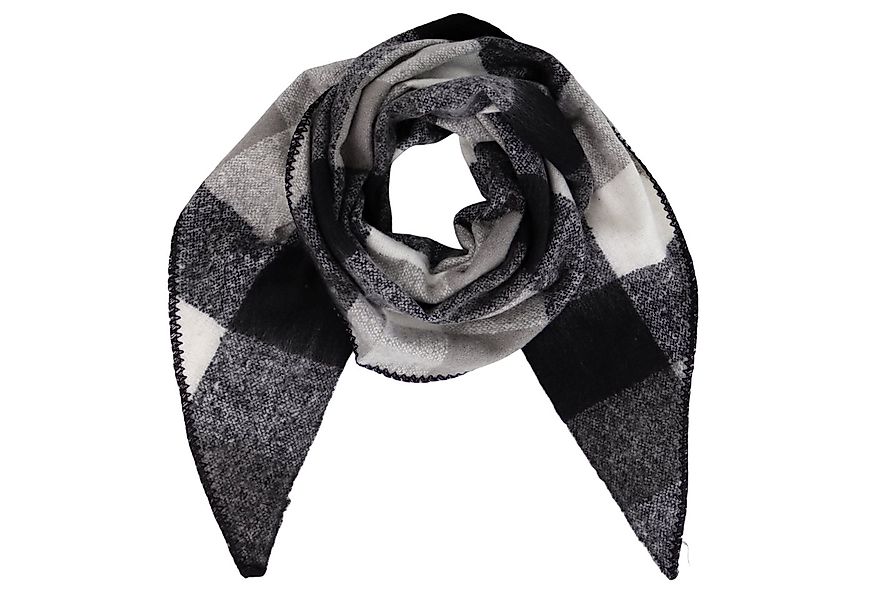 MIRROSI Dreieckstuch kuschliger und warmer Dreiecksschal ca.198x65 cm, (KAR günstig online kaufen