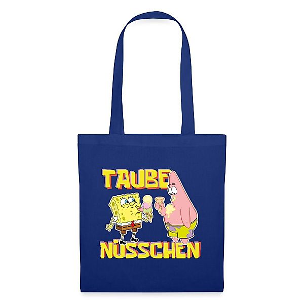 Spreadshirt Henkeltasche SpongeBob Schwammkopf Taube Nüsschen günstig online kaufen