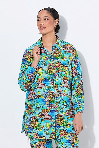 MIAMODA Hemdbluse Hemdbluse A-Linie Italien-Muster günstig online kaufen