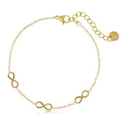 Made by Nami Edelstahlarmband Damen Gold günstig online kaufen