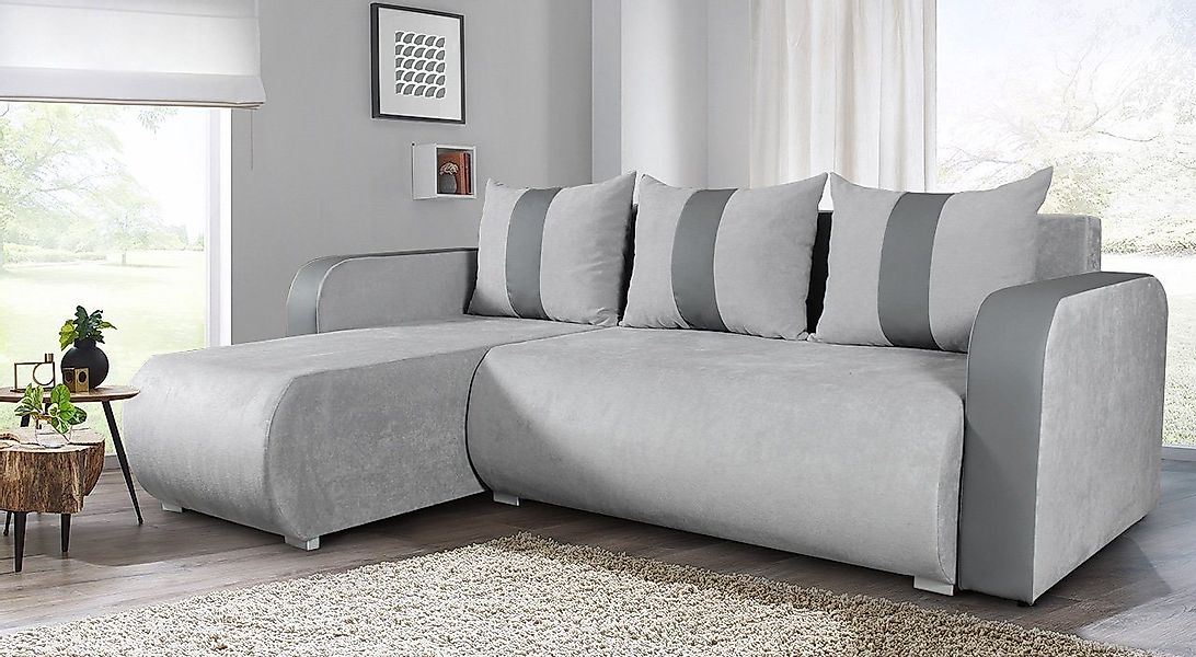 Sofnet Ecksofa Rino, mit Schlaffunktion und günstig online kaufen