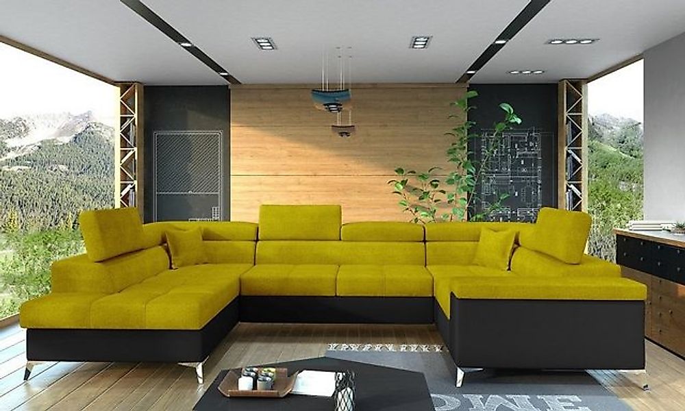 Xlmoebel Ecksofa Wohnlandschaft Couch Eckgarnitur U Form Sofa Eckcouch Ecks günstig online kaufen
