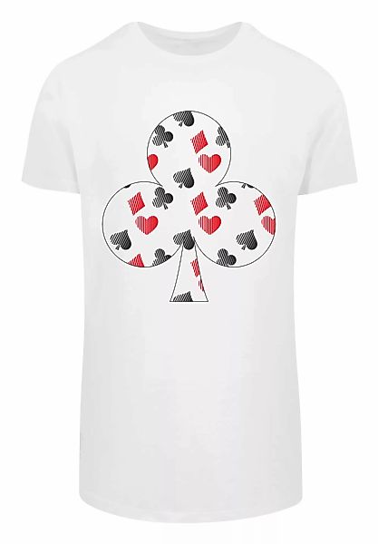 F4NT4STIC T-Shirt "Kartenspiel Kreuz Herz Karo Pik Poker", Print günstig online kaufen