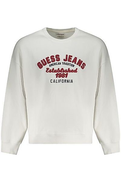 GUESS JEANS Sweatshirt Trendiges weißes Herren-Sweatshirt - Oversize günstig online kaufen