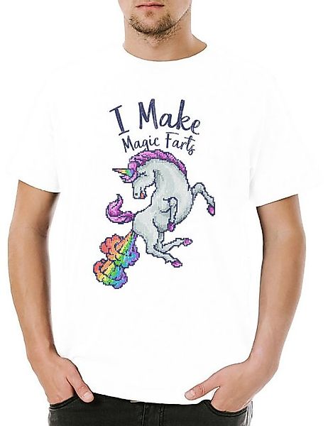 Urban Backwoods Print-Shirt Urban Backwoods I Make Magic Farts Herren T-Shi günstig online kaufen