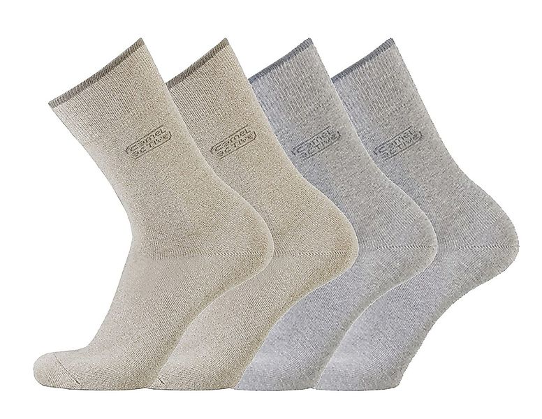 camel active Socken camel active Herren Socken 4er Pack uni basic Freizeit günstig online kaufen