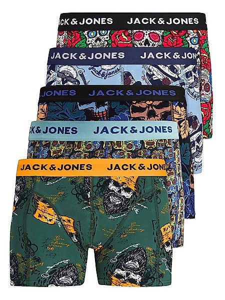Jack & Jones Boxershorts Jacvel (5-St., 5er Pack) gute Passform durch elast günstig online kaufen