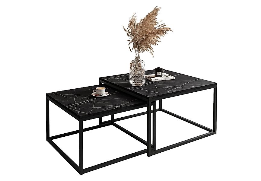 Lookway Couchtisch YOSHI 2in1 Schwarz Grigia günstig online kaufen