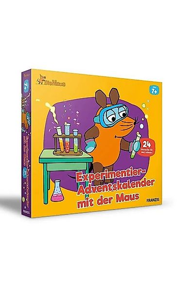 Franzis Spielzeug-Adventskalender Experimentier-Adventskalender mit der Mau günstig online kaufen