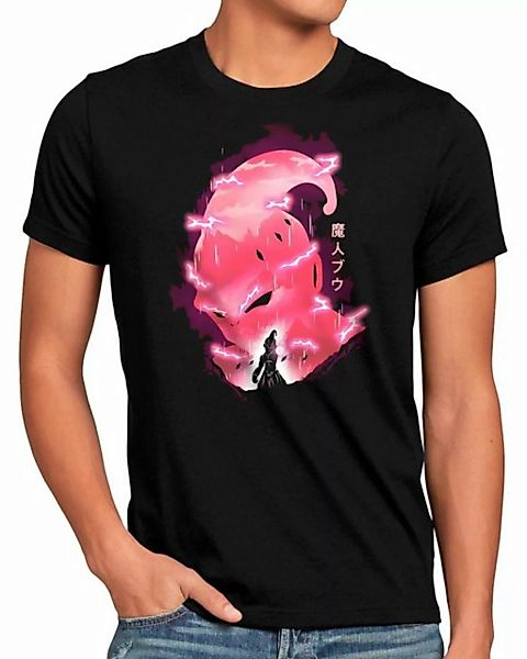 style3 Print-Shirt Herren T-Shirt Pink Supremacy super dragonball z gt song günstig online kaufen