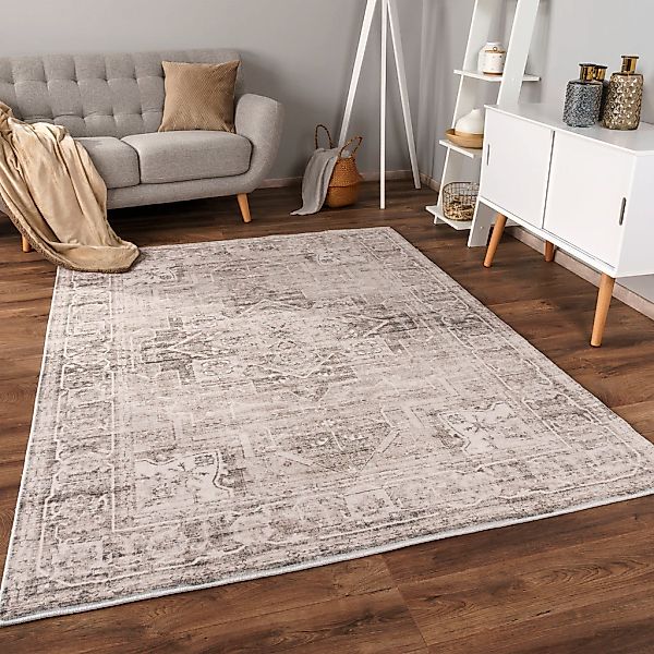 Paco Home Teppich »Cambridge 461«, rechteckig, 12 mm Höhe, Kurzflor, orient günstig online kaufen