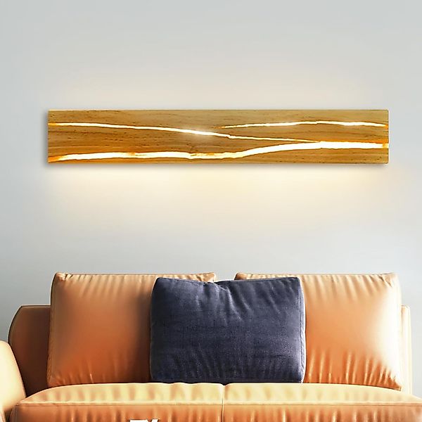 ZMH LED Wandleuchte Wandlampe innen Holz günstig online kaufen