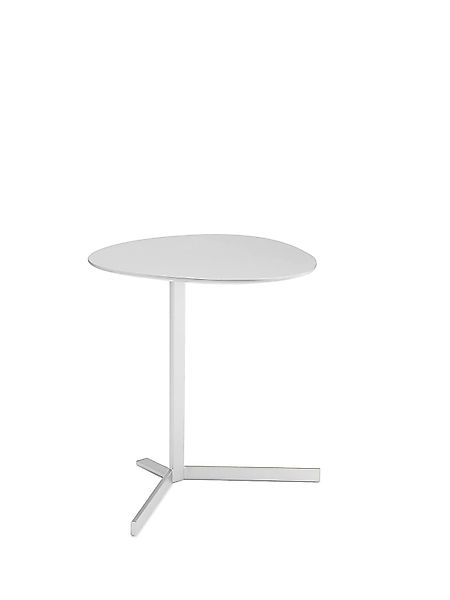 Birdy Kiesel Beistelltisch oval weiß H: 45cm günstig online kaufen
