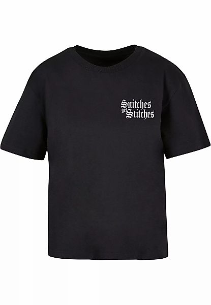 Miss Tee T-Shirt "Miss Tee Damen Snitches Get Stitches Tee", (1 tlg.) günstig online kaufen