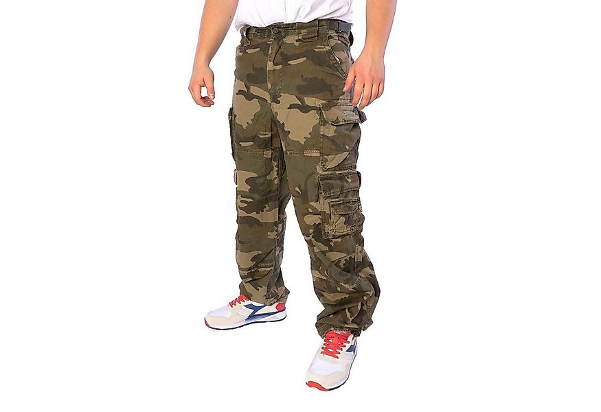 Jet Lag Cargohose Hose Jet Lag 007 twill dark camouflage günstig online kaufen
