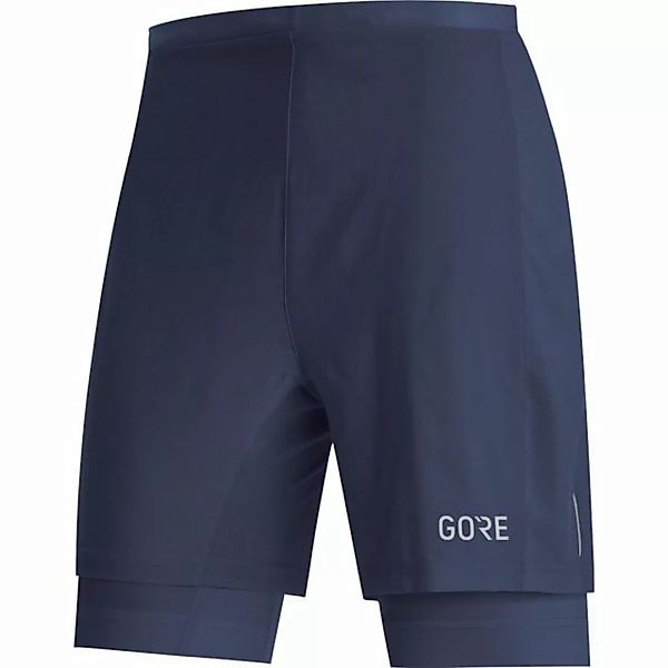 GORE® Wear Laufhose Gore Wear R5 2 in 1 Shorts Orbit Blue L günstig online kaufen