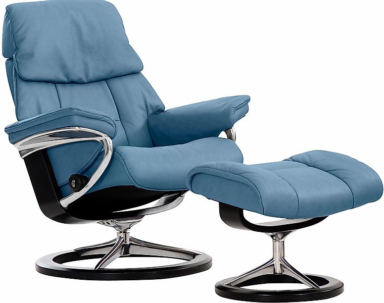 Stressless Relaxsessel "Ruby" Set, Relaxsessel mit Hocker, mit Signature Ba günstig online kaufen