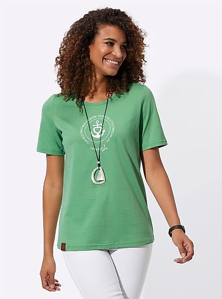 Casual Looks Rundhalsshirt "Shirt" 1 Stk. tlg. günstig online kaufen