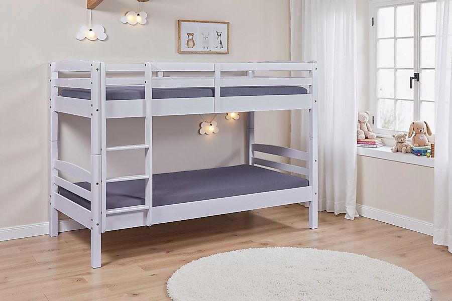 Inter Link Etagenbett Annika, aus Massivholz, inkl. Lattenrost, teilbar in günstig online kaufen