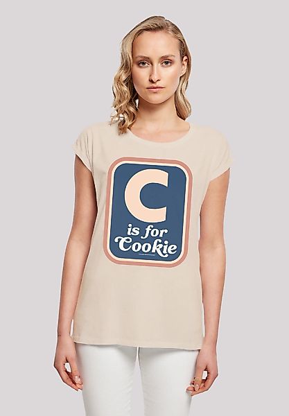 F4NT4STIC T-Shirt "Sesamstraße C is for Cookie", Premium Qualität, Weihnach günstig online kaufen