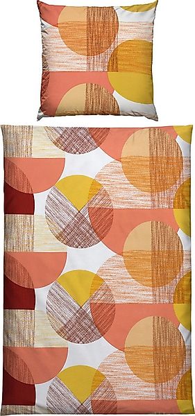 Erwin Müller Bettwäsche Bettwäsche, Baumwolle, Kreise günstig online kaufen