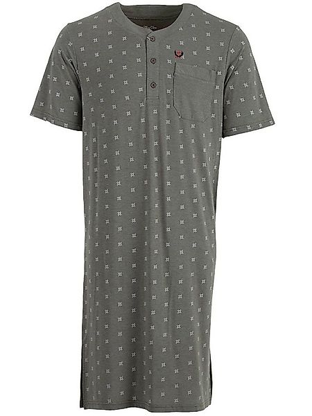 Henry Terre Nachthemd Nachthemd Kurzarm - Kreuz günstig online kaufen