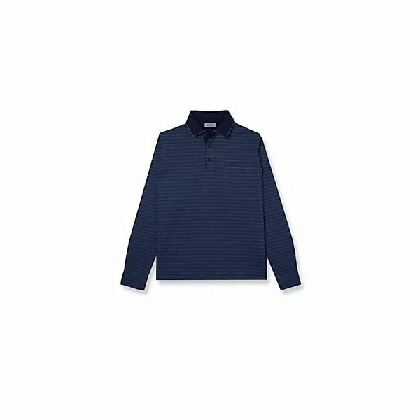 Ahlers Poloshirt blau regular fit (1-tlg) günstig online kaufen