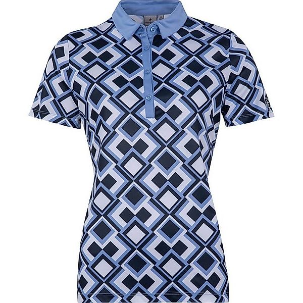 CROSS Poloshirt Cross Square Polo Bel Air Blue günstig online kaufen