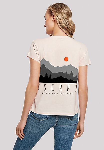 F4NT4STIC T-Shirt "Escape Discover the World Forest Landscape", Discover th günstig online kaufen